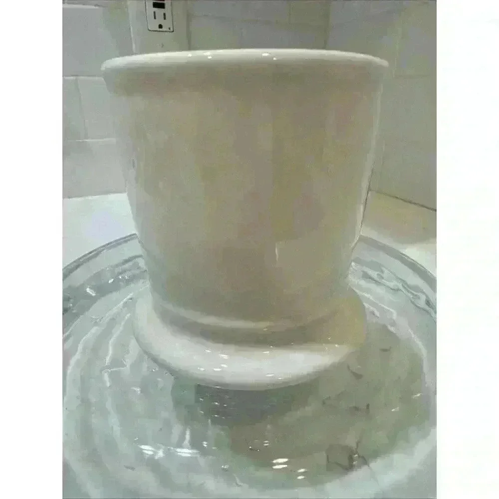 Anthropologie Monogram Mug Letter C White Coffee Tea